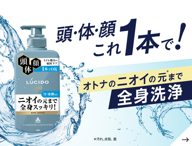 オトナのための全身洗浄料